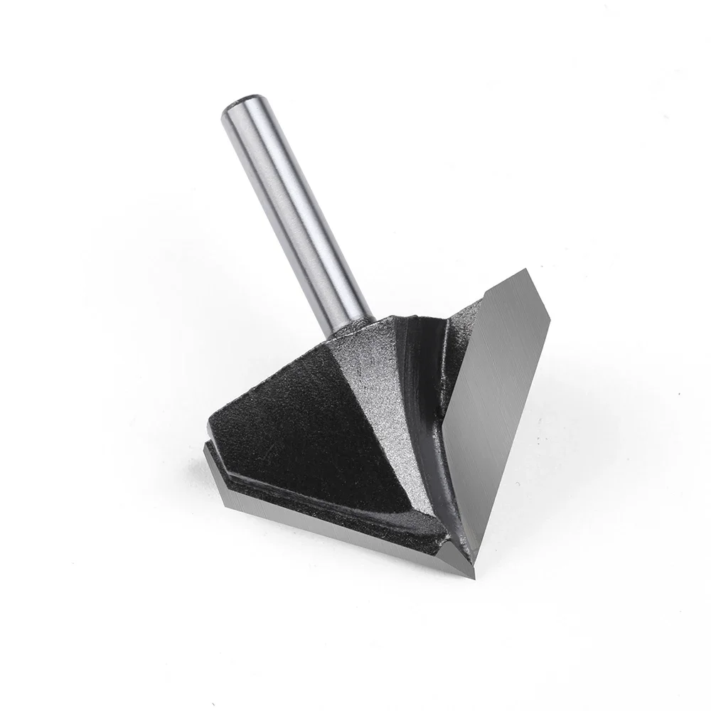 1 Stück 6 mm 1/4" Schaft 90-Grad-V-Fräser Holzbearbeitung Fräser Fräsmaschinenfräser Wandfräser Holzbearbeitungswerkzeuge – Detail 10