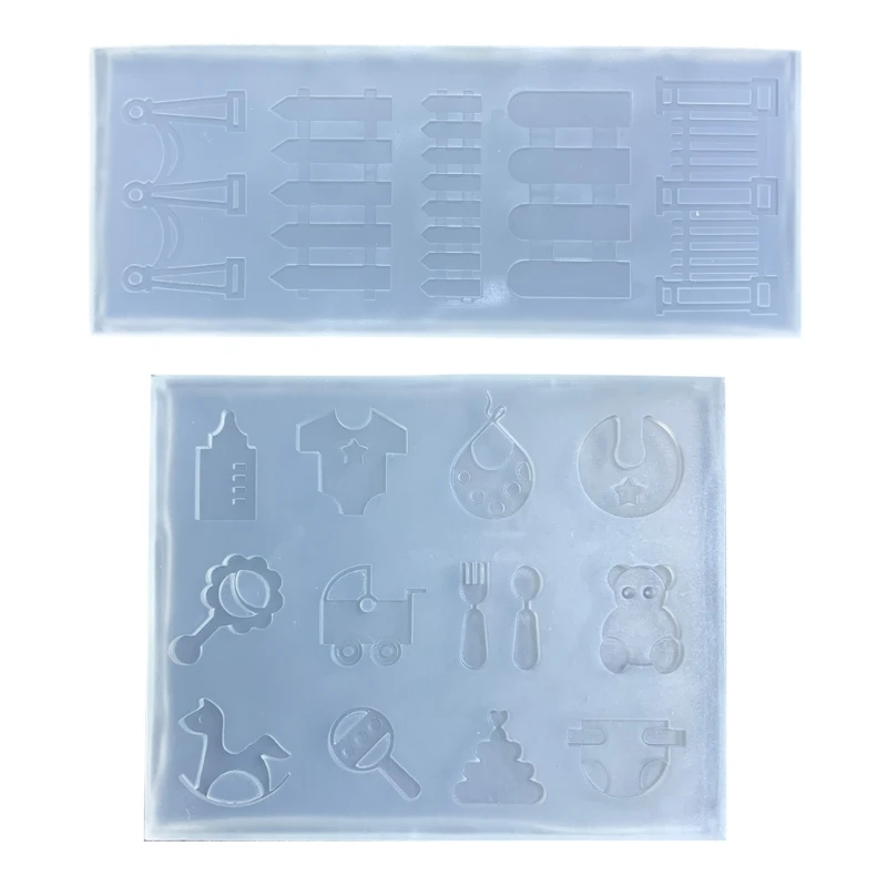 

Fence Bear Silicone Mould Crystal Epoxy Resin Cast Molds for DIY Jewelry Making 28TF