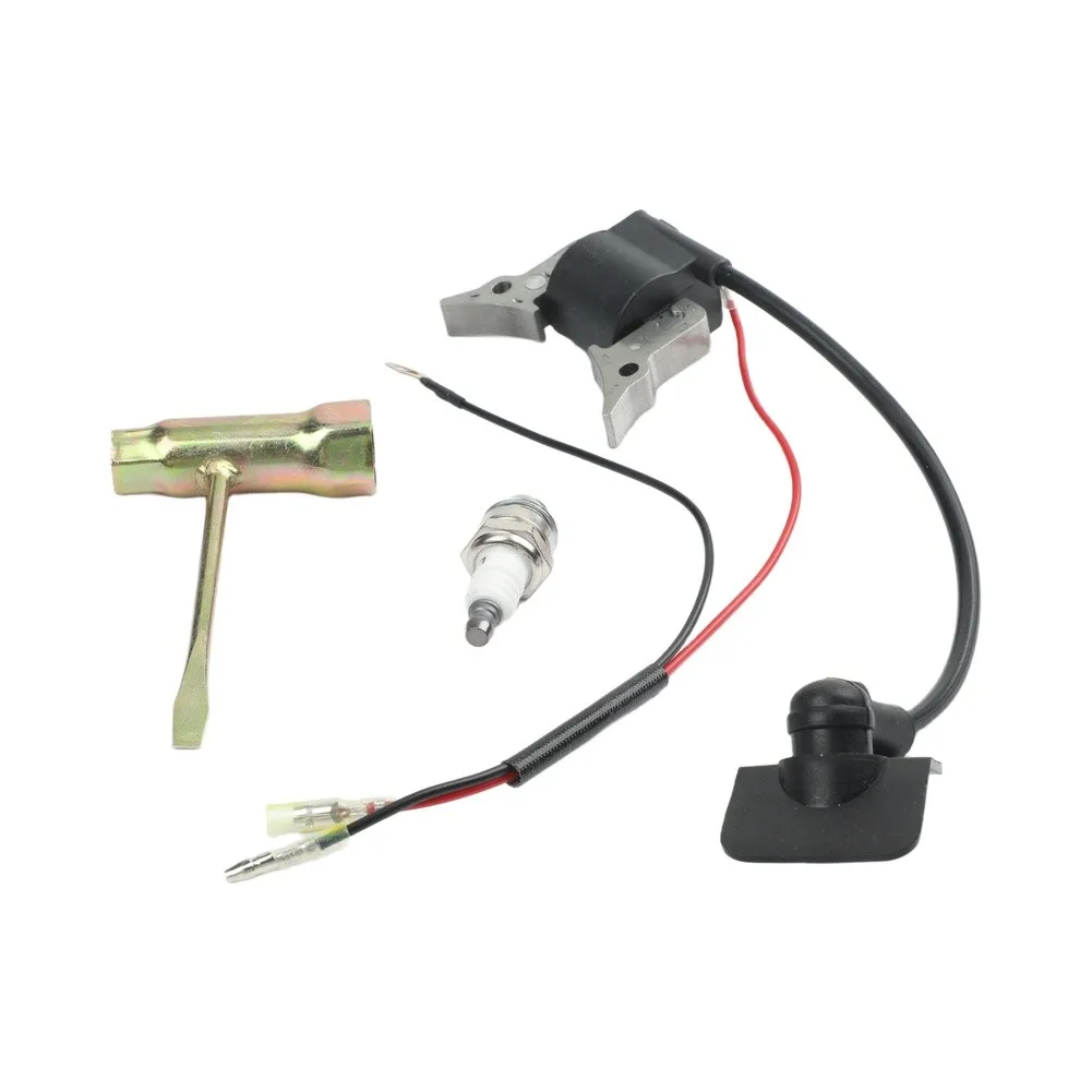 3For 28 High Output Coil Ignition Pack Compatible with Select For 2-Cycle and 4-Cycle Trimmer Brush Tool Models for Lawn Care