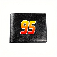 Racing Number 95 Design Business Mens Casual Elegant Simple Practical Quality Wallet Stylish Printing Graphic Creative Christmas