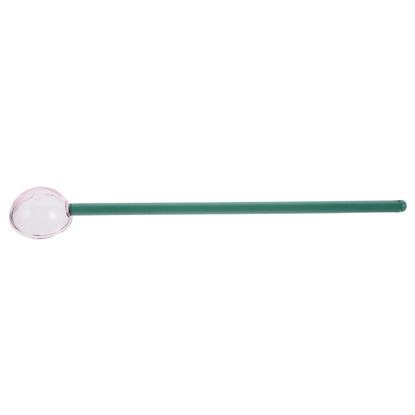 

Glass Coffee Spoon Creative Long Handle Stirring Rod for Milk Tea Dessert Colorful Glass Dessert Spoon Tea Set Spoons