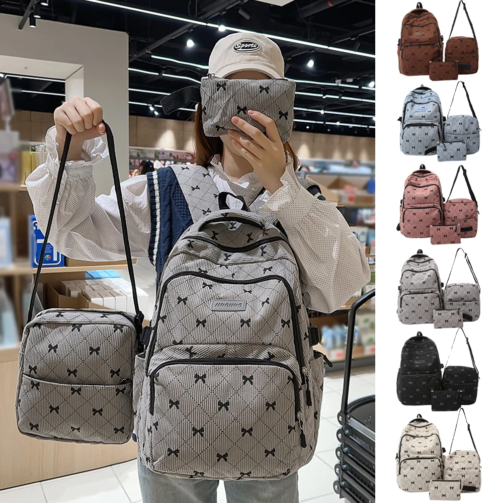 กระเป๋าเป้สะพายหลังแฟชั่นสไตล์ญี่ปุ่นความจุเยอะ รุ่นใหม่ ดีไซน์สวย ใช้งานได้หลากหลาย ใส่คอมพิวเตอร์ได้