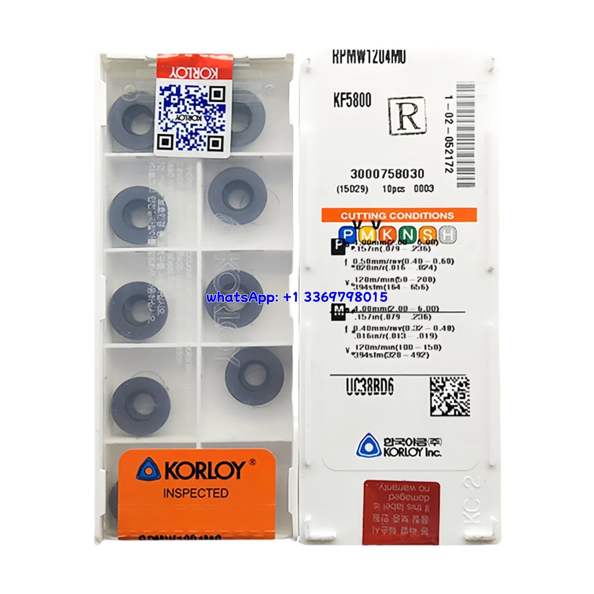 

100% оригинал RPMW RPMW10 RPMW12 RPMW1003 RPMW1204 MO MOE-Q MOS KF5800 PC5300 CX500 KF2500 Фрезерная пластина