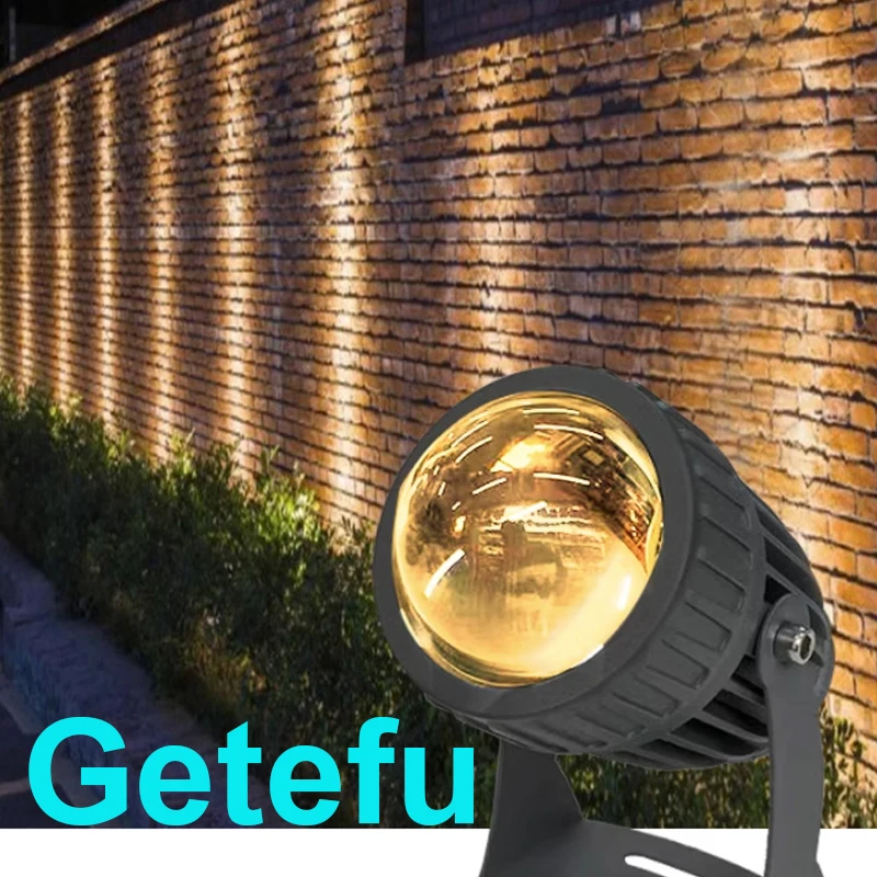 10 W LED-Strahler, Wandwaschlichter, wasserdicht, schmaler Strahl, Flutlicht, 180 Grad verstellbar, für Gebäudelandschaften – Detail 12