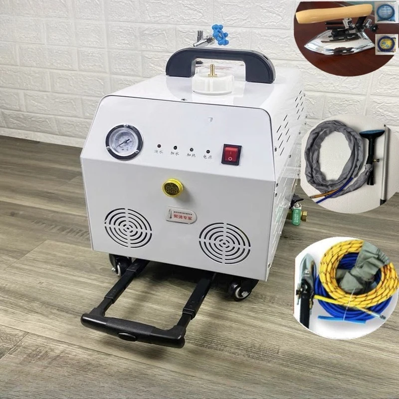 3500 watt automatic energy-saving boiler iron with its own water tank, tie rod, steam hanging iron, curtain ironing iron