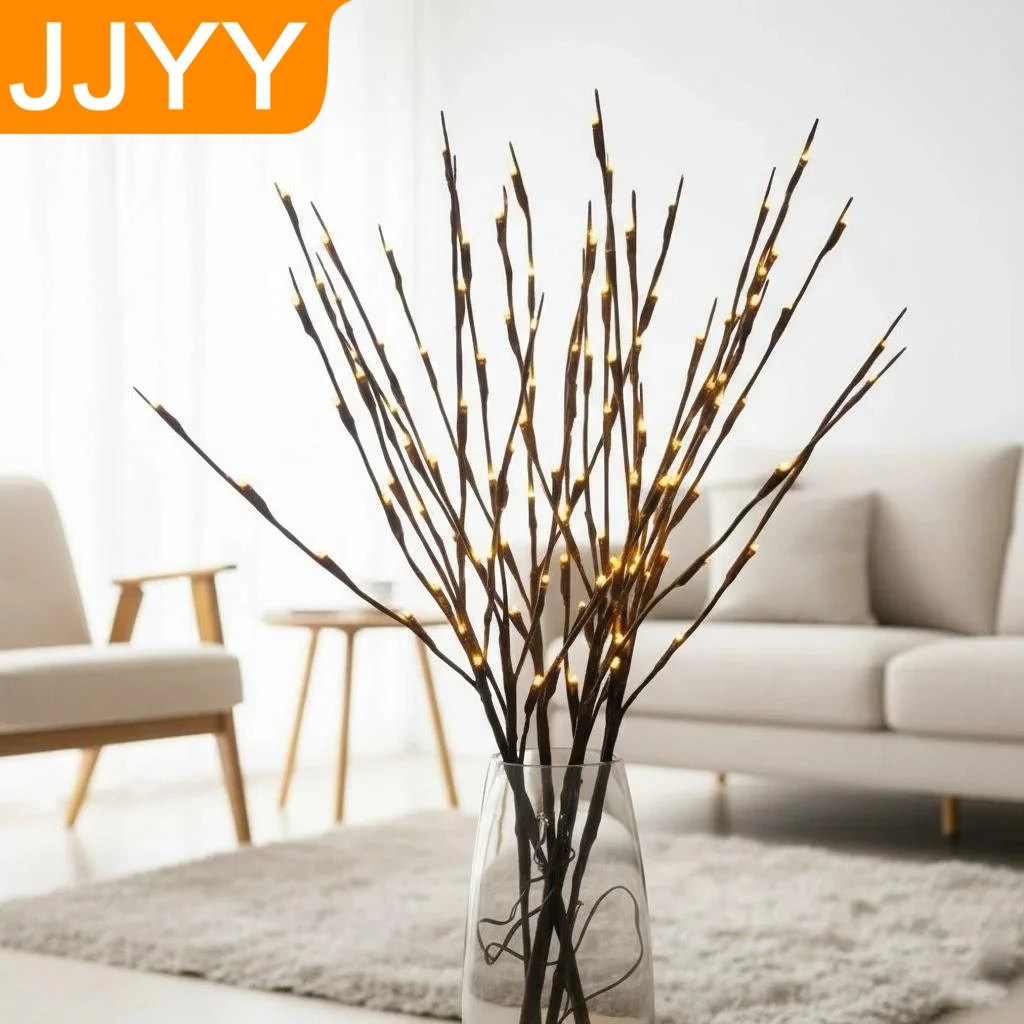 

20 LED Lighted Branch Vase Filler Tree Branch Lights Wedding Christmas New Year Valentine Decor Night Lamp
