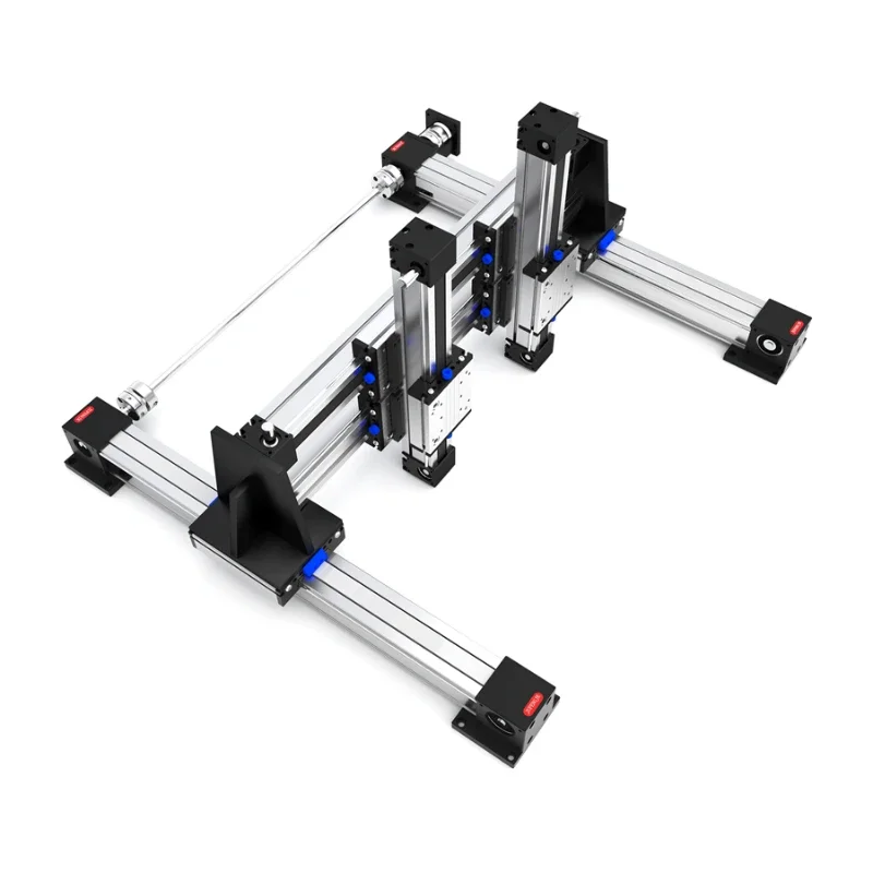 

Economical High-Speed Belt-Driven Two-Axis Linear Module with 50-4000mm Stepper Motor Drive