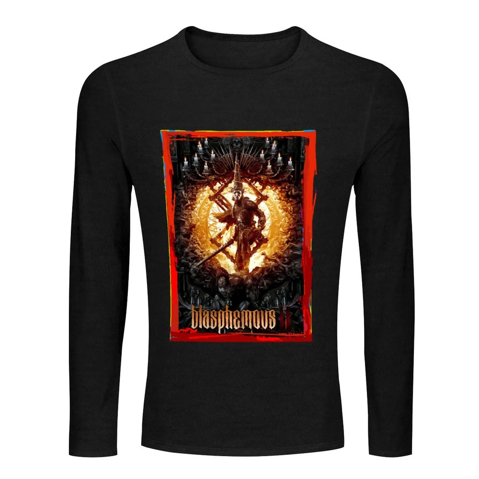 Blasphemous 2 (2) Long T-Shirt boys white t shirts custom t shirts design your own t shirts for men pack