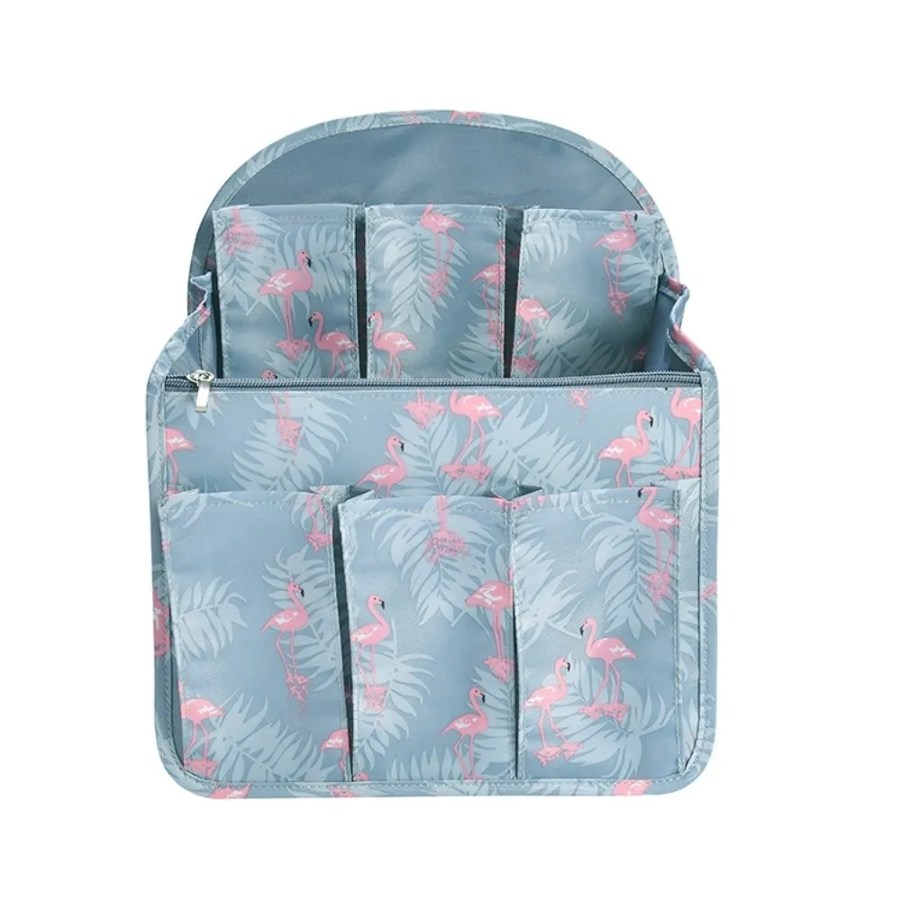Multi-pockets Backpack Storage Insert Bag Inner Inner Liner Multifunctional Storage Bag Travel Essentials Compartment Sorting