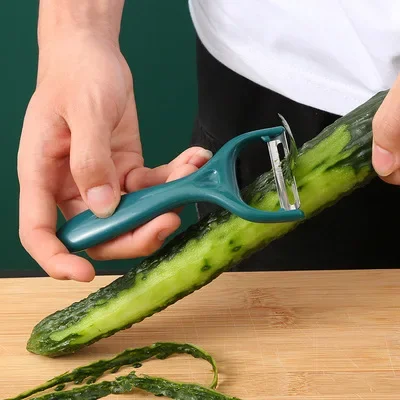 Fruit Peeling Knife Stainless Steel Peeler Peeling Apples Kitchen Vegetable Fruit Sharp Peeler Multi-function Peeler Zesters