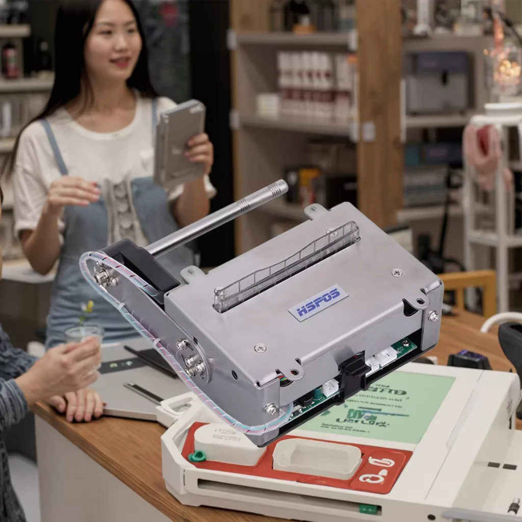 

80mm 203dpi USB RS232/TTL Compact Embedded Panel Thermal Receipt Printer Android Lunix For Queuing Kiosk