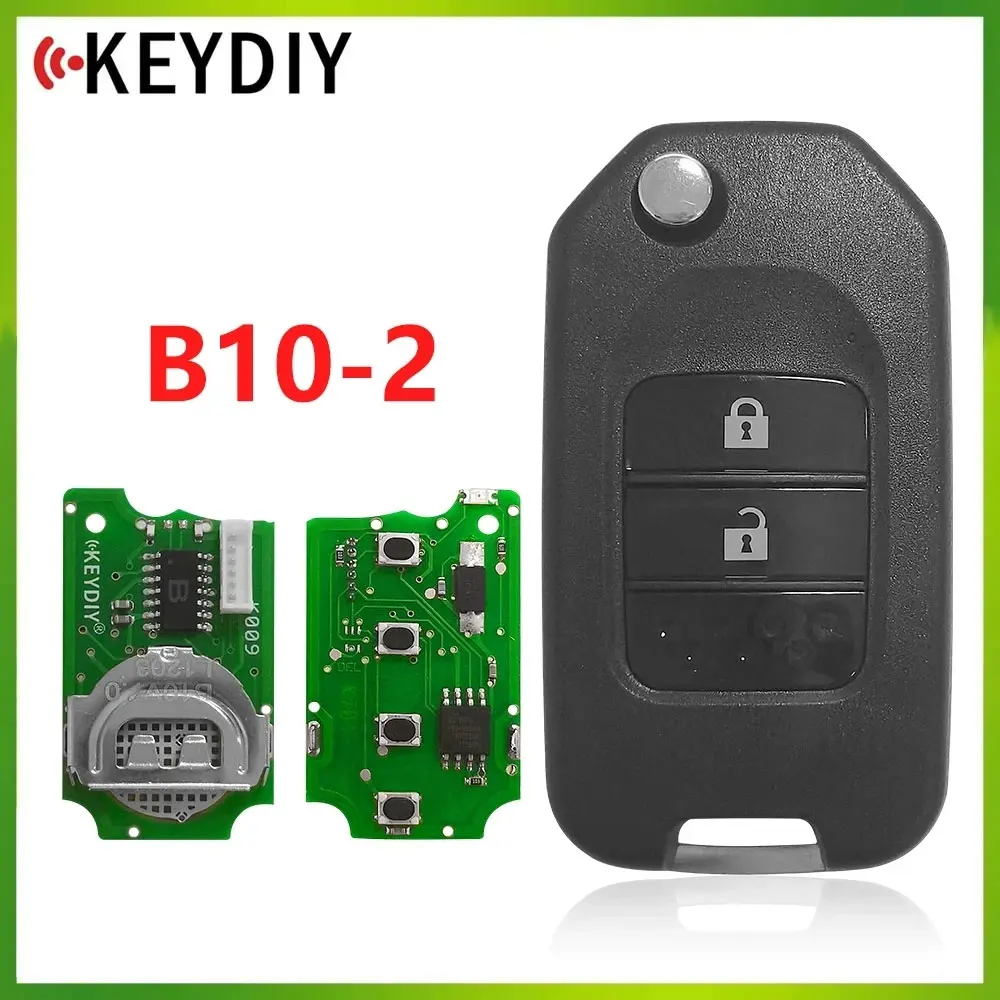 

Универсальный дистанционный ключ KEYDIY B Series B10-2 2 Button KD для машины URG200/KD900/KD200