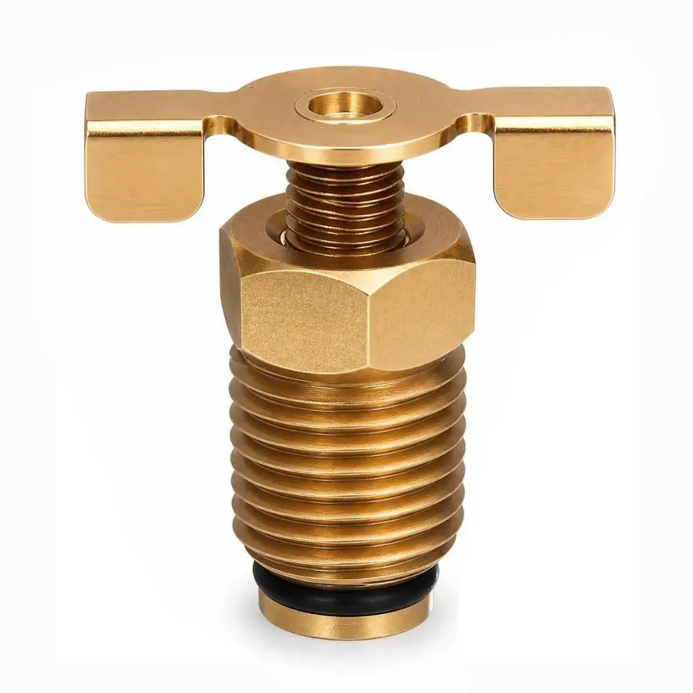 New Brass Air Compressor Drain Valve NPT 1/4