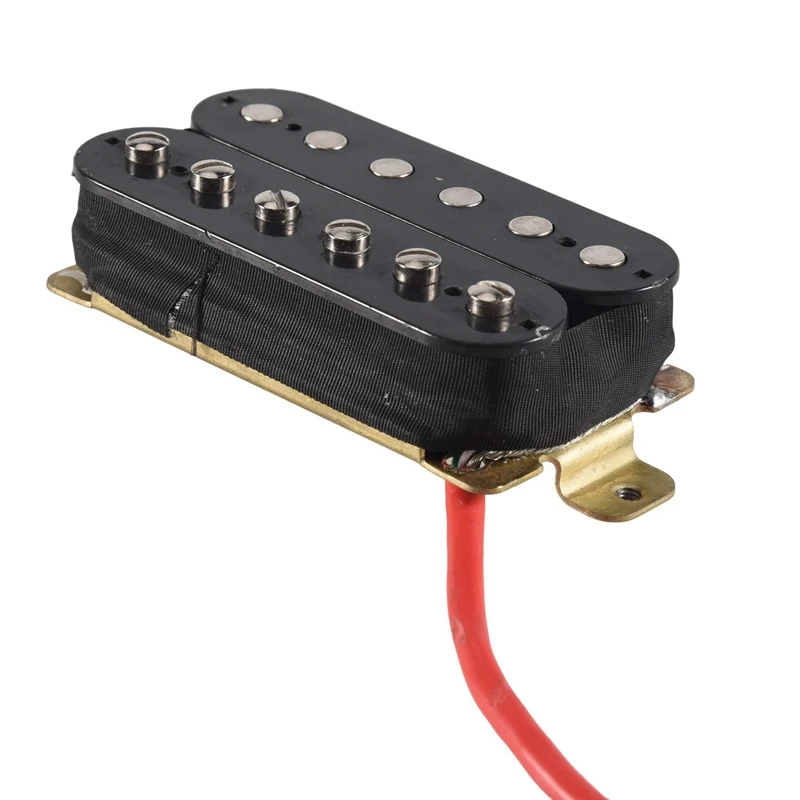 5X Electric Guitar Humbucker Pickups Bridge Alnico V Pickup Black