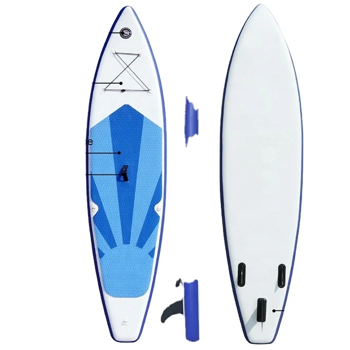 

latest design wood style sup boards inflatable 2024 paddle adventure inflatable sup board paddle board for surfing