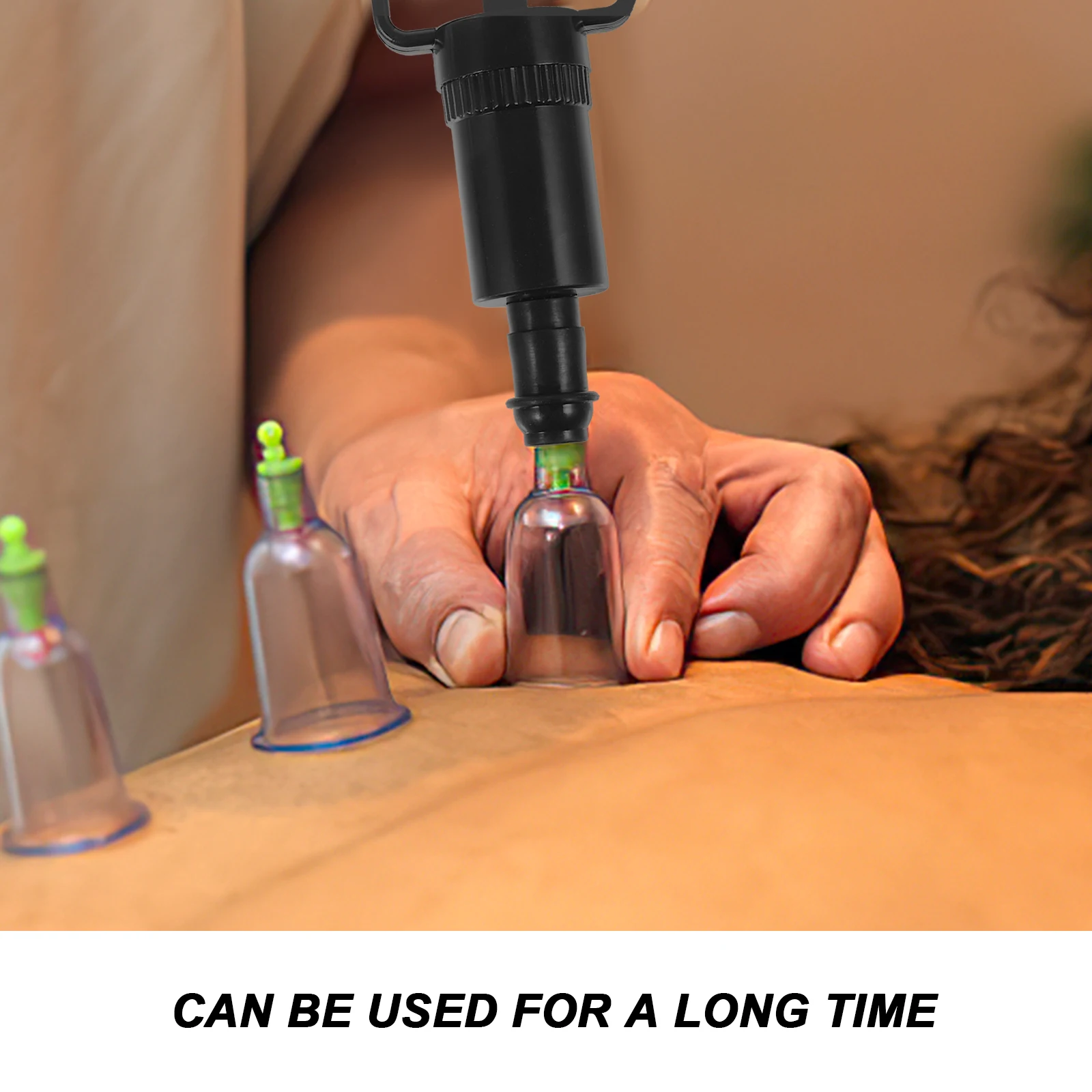 

Vacuum Cupping Hand Pump for Body Therapy Deep Tissue Massage and Pain Relief Trigger Point Pressure Suction Device