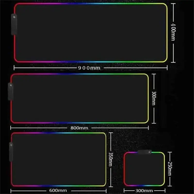 Alfombrilla de ratón líquida RGB Strata XXL, alfombrilla de escritorio para juegos, alfombrillas grandes para teclado de ordenador, alfombrilla de ratón de juego antideslizante de goma, alfombrilla grande para ratón de 90x40CM