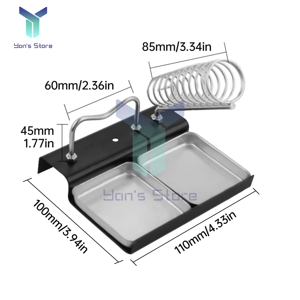 Soldering Iron Stand Holder Soldering Stand with Welding Cleaning Sponge High Temperature Resistance Welding Accessories Tools