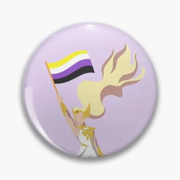 Entrapta She Ra Princess Of Power Catradora دبوس زر ناعم قابل للتخصيص لطيف معدني موضة مضحكة مجوهرات شارة بروش