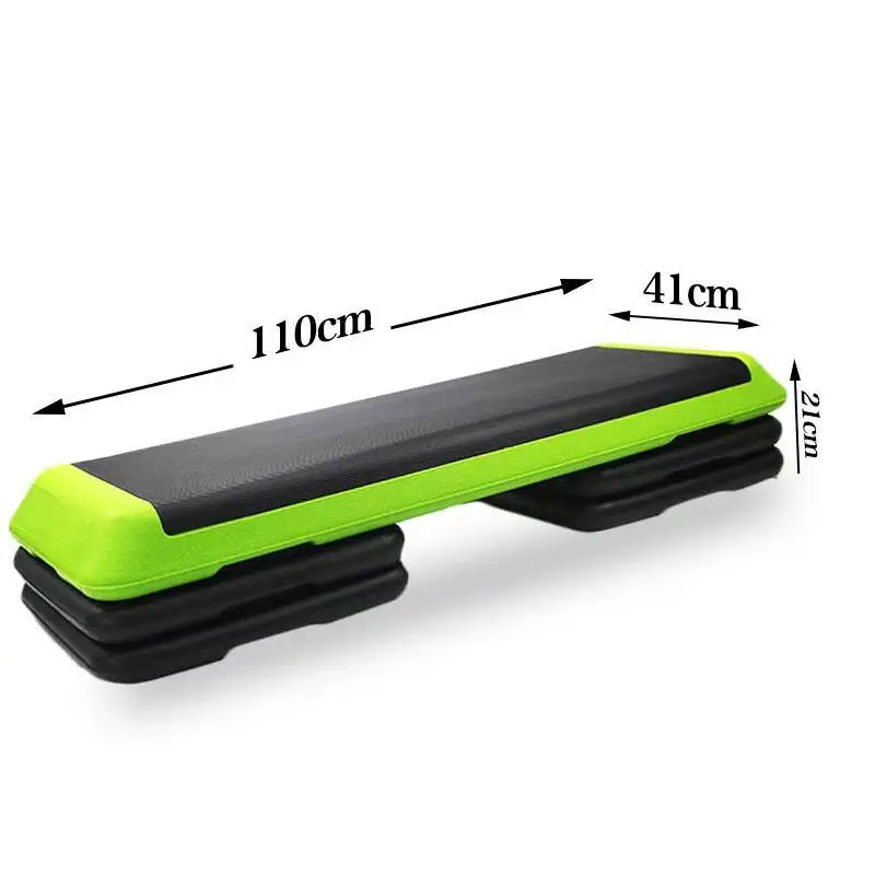 Factory Directly Manufacturer 110CM Adjustable PE Fitness Pedal for Aerobic Exercise Home-use Rhythm Yoga & Personal Training