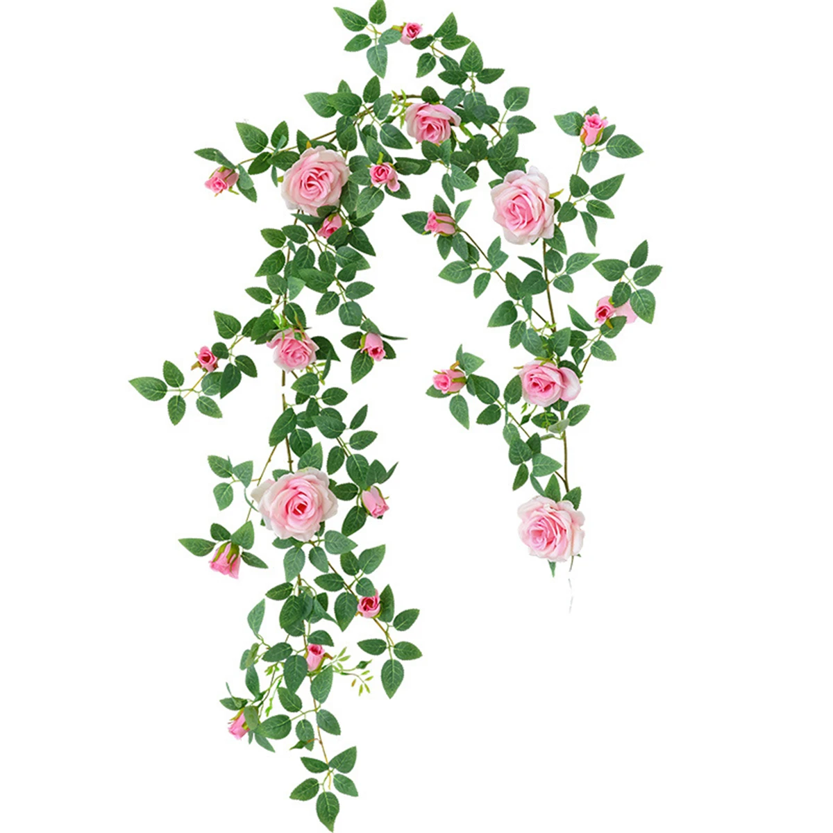 Artificial Vine Garland for Indoor Outdoor For Wedding Decor Home Party Garden Staircase Mantel Wall Artificial