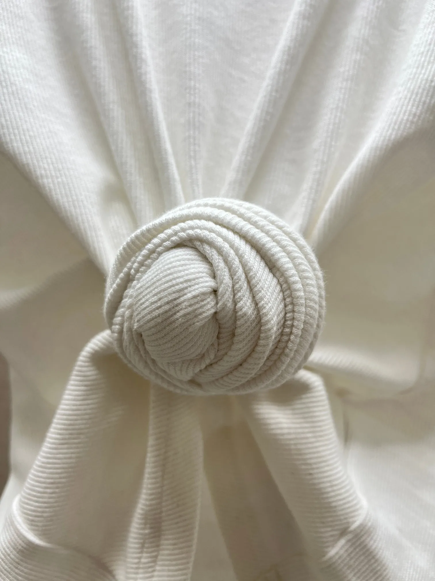 

Y2K Summer 2026 Women's Tops — White Pure Cotton Cable-Knit Stretchy Corset-Style Top | New Fashion Versatile Pullover Vest bra