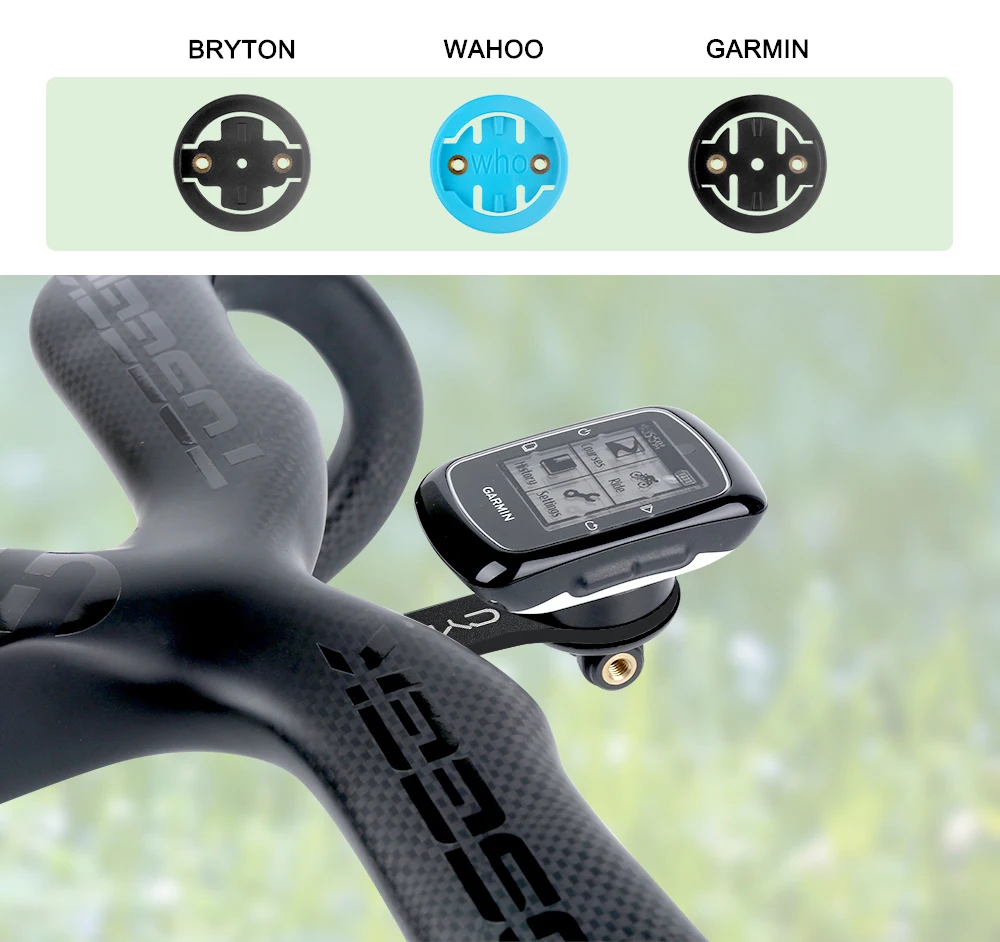 CYDY Garmin Fahrradhalterung Bryton Wahoo Xoss Igpsport 630 MTB GPS Fahrrad-Vorderlicht-Sattelhalterung Aluminiumlegierung Halterung – Detail 7