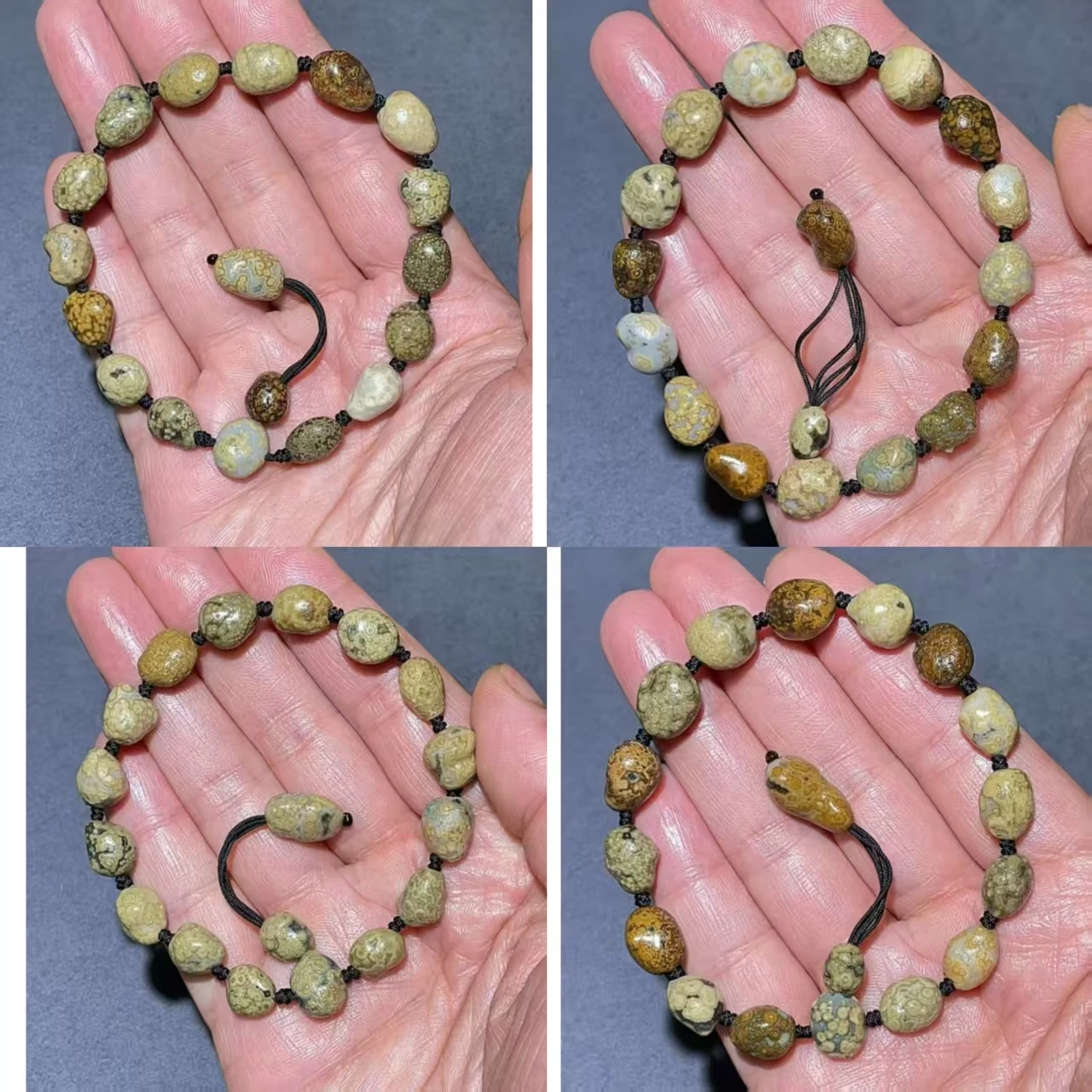 1pcs Zhuozi Mountain Eye Stone Bracelet Bracelet Accessories Unisex Mother's Day Gift High Quality Handle Pieces gobi