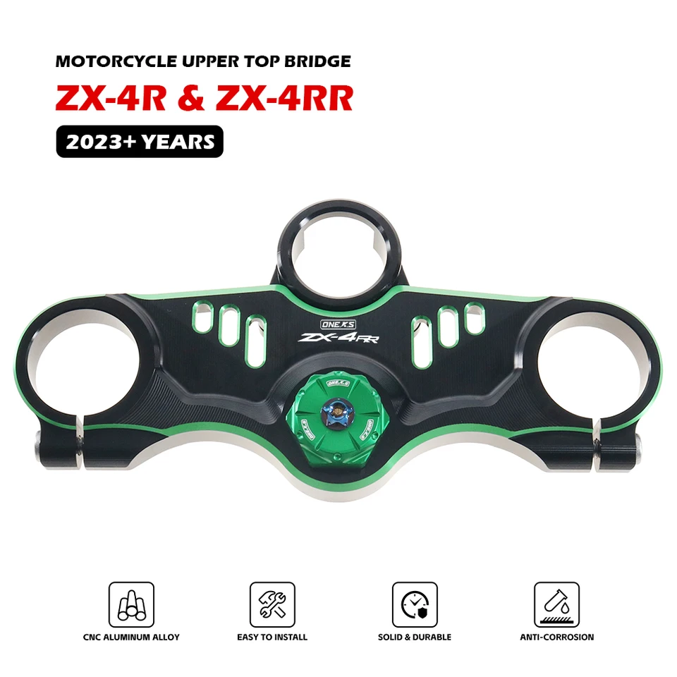 ZX4RR Motorcycle Front Upper Fork For Kawasaki ZX-4R ZX-4RR 2023
