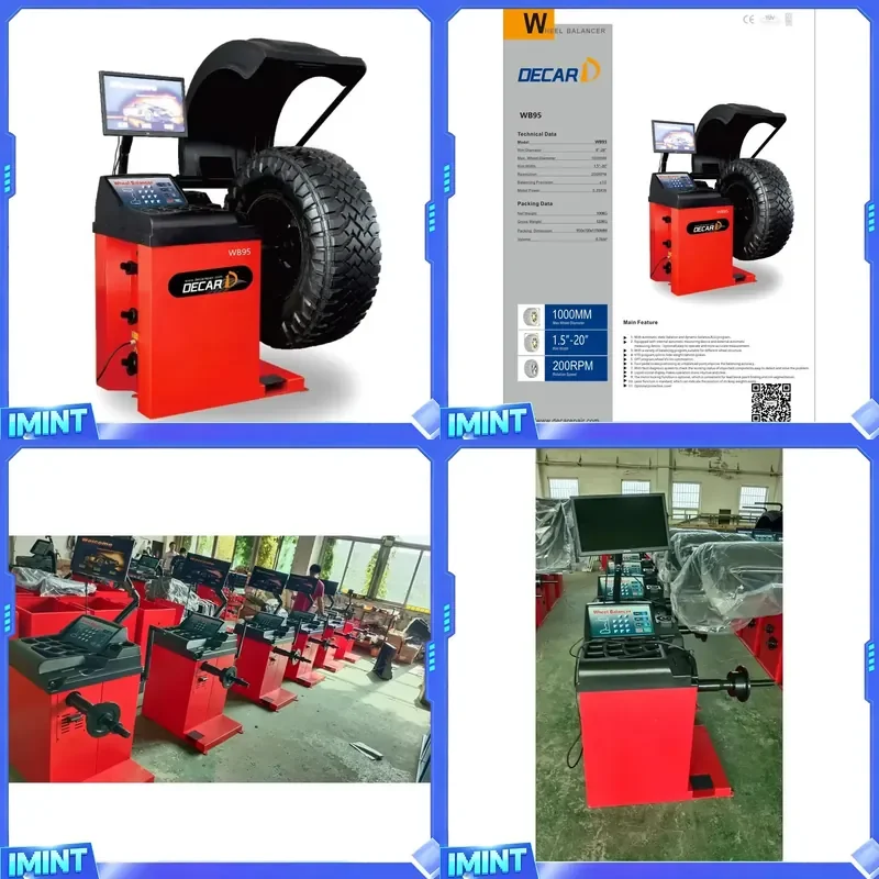 

Decar WB95 1000mm Wheel AlignmenT and Wheel Balancer Machines for Tires Smart Balance Wheel