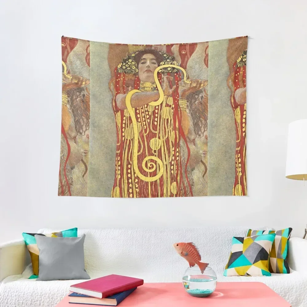 Hygieia - Gustav Klimt Tapestry Bedroom Deco Bedroom Decorations Decoration Bedroom Mushroom Tapestry