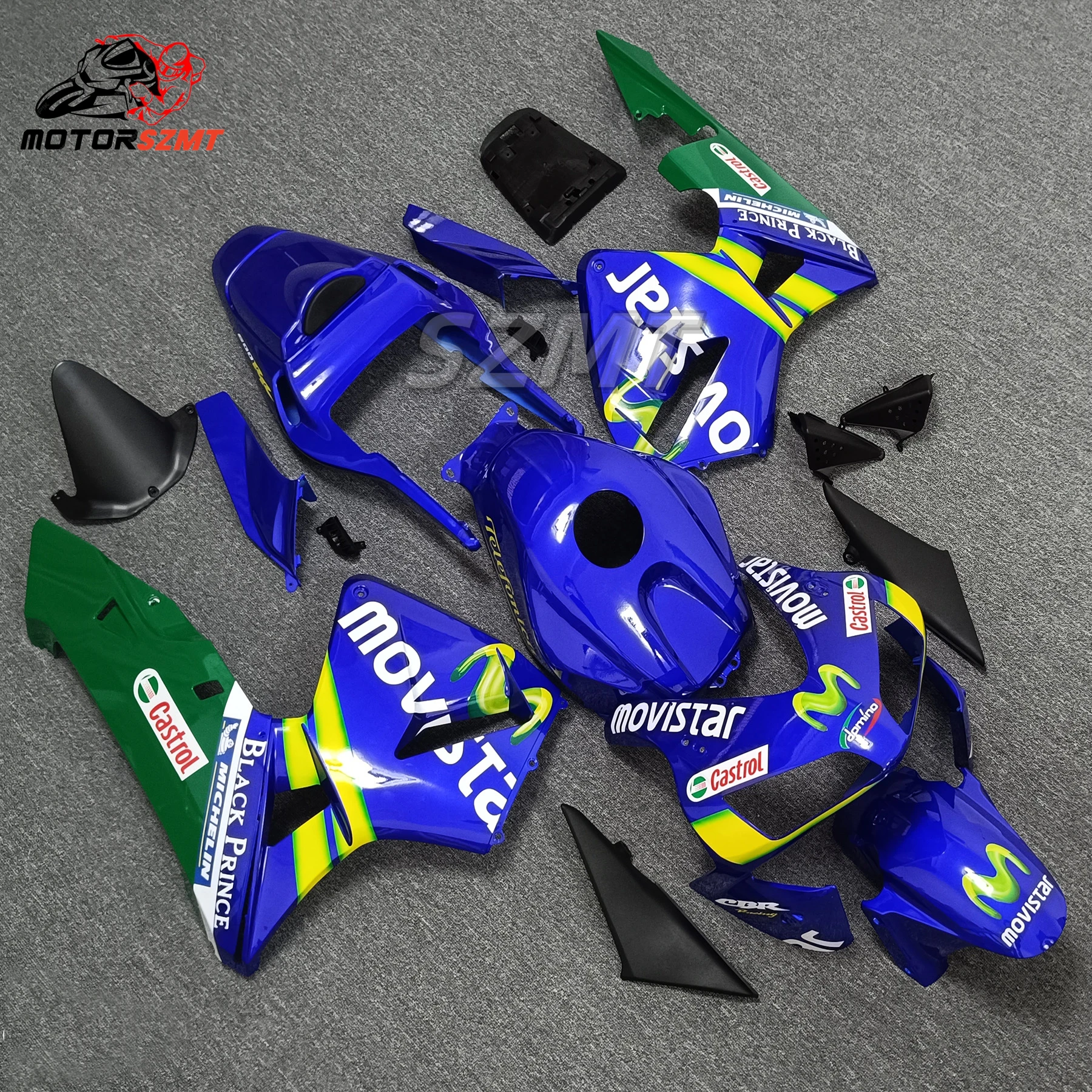 Motorfiets Kuip Kit Voor Cbr600rr 2003 2004 F5 Cbr600 03 04 F5 Kuip Blauw Wit Rood Motorfiets Behuizing