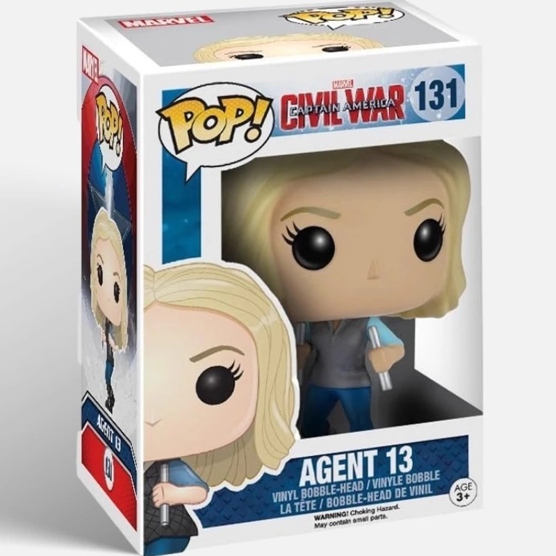 Genuine Edition FUNKO POP Marvel Superhero: Agent 13 Anime Action Desktop Decoration Ornament Model Toys Collectible Model - Image 4