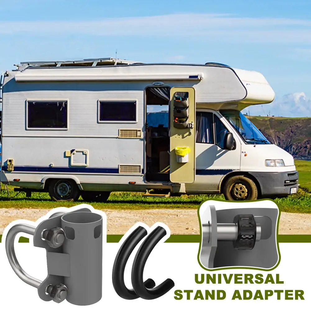 

Серый кольцевой адаптер с резиновым кронштейном для Starlink 30-50 мм, кольцевой тип, универсальный кронштейн-адаптер для RV, яхты, бар J6Z8