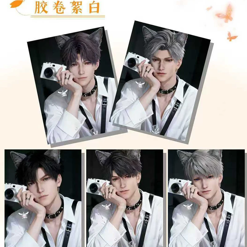 Love and Deepspace Collection Card Double Sided Crystal Acrylic Card A5 By Yaya Male God Series Hot Selling Collectors Gift