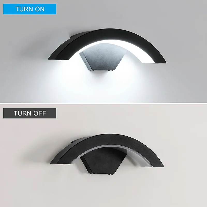 

Exterior LED Wall light Waterproof IP65 Outdoor Wall Lamp Sconces Porch Garden Decoration Lights Corridor Terrace Stair Lighting