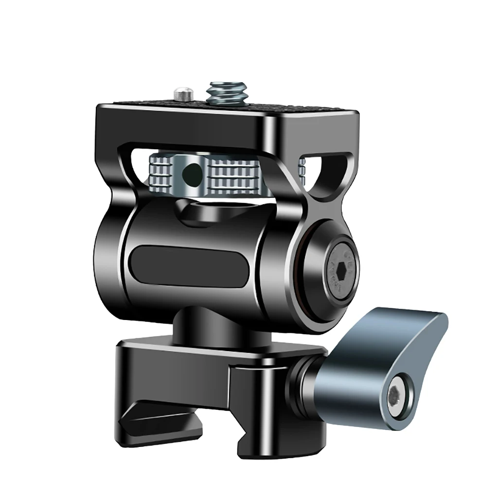 Universal Nato Clamp Quick Release Kamera Field Monitor Halterung 360 Rotation 180 ° Neigung für DJI RS Phone Mic Light NATO Cage – Detail 7