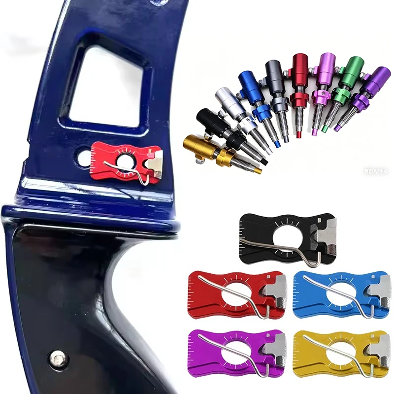 Archery Cushion Plunger Button Magnetic Arrow Rest Aluminum Alloy Adjustable Recurve Takedown Bow Hunting Shooting Accessories view 2