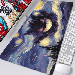 1pc Gengar Floor Mat Mouse Mat Desk Mat With Pad Gaming Accessories Prime Gaming XXL Keyboard Pad Padding Mat