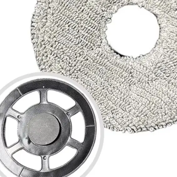 Mop Cloth Bracket & Pad Kit Compatible For JONR For P20Pro Robot Vacuum Cleaner Accessory For Wet Mopping, Sweeping Parts