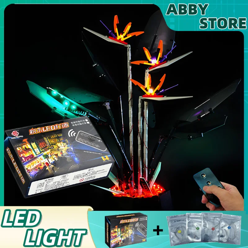 

RC DIY LED Light Kit For LEGO 10289 Bird of Paradise Bouquet Building Block Gift（Only LED Light,Without Blocks Model）