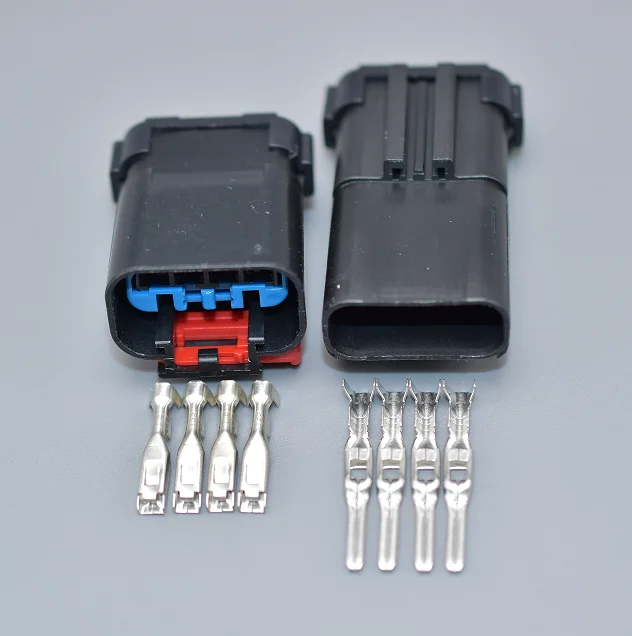 54200413 54200409 Compact Male Female Terminal Housing for wire splice & lock buckle fitting install