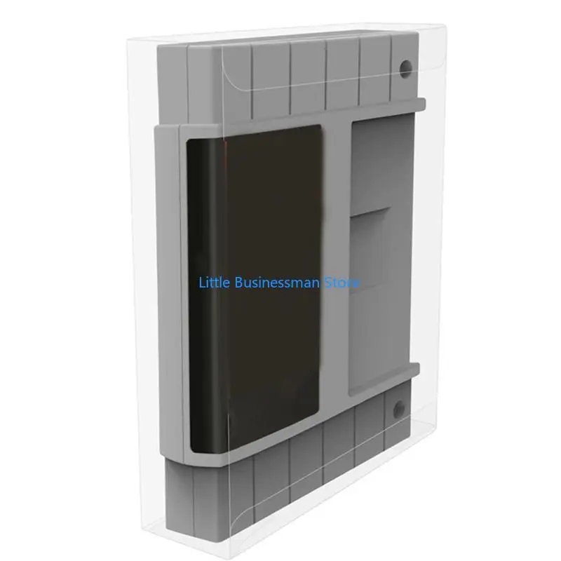 Spielkarte Transparente staubdichte Box für SNES-Spielkarten Schutzhülle-10 Stück M76A – Detail 2