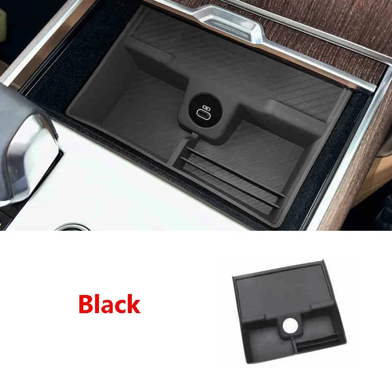 

For Land Rover Range Rover Sport Vogue L460 2023-2025 Central Control Wireless Charging Silicone Pad Car Interior Accessories