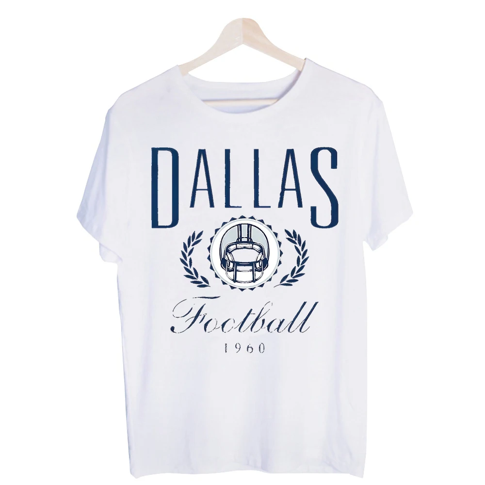 Men's Football Helmet and Typography Print Graphic Tee, Vintage Style Crew Neck T-Shirt for Casual Daily Wear
