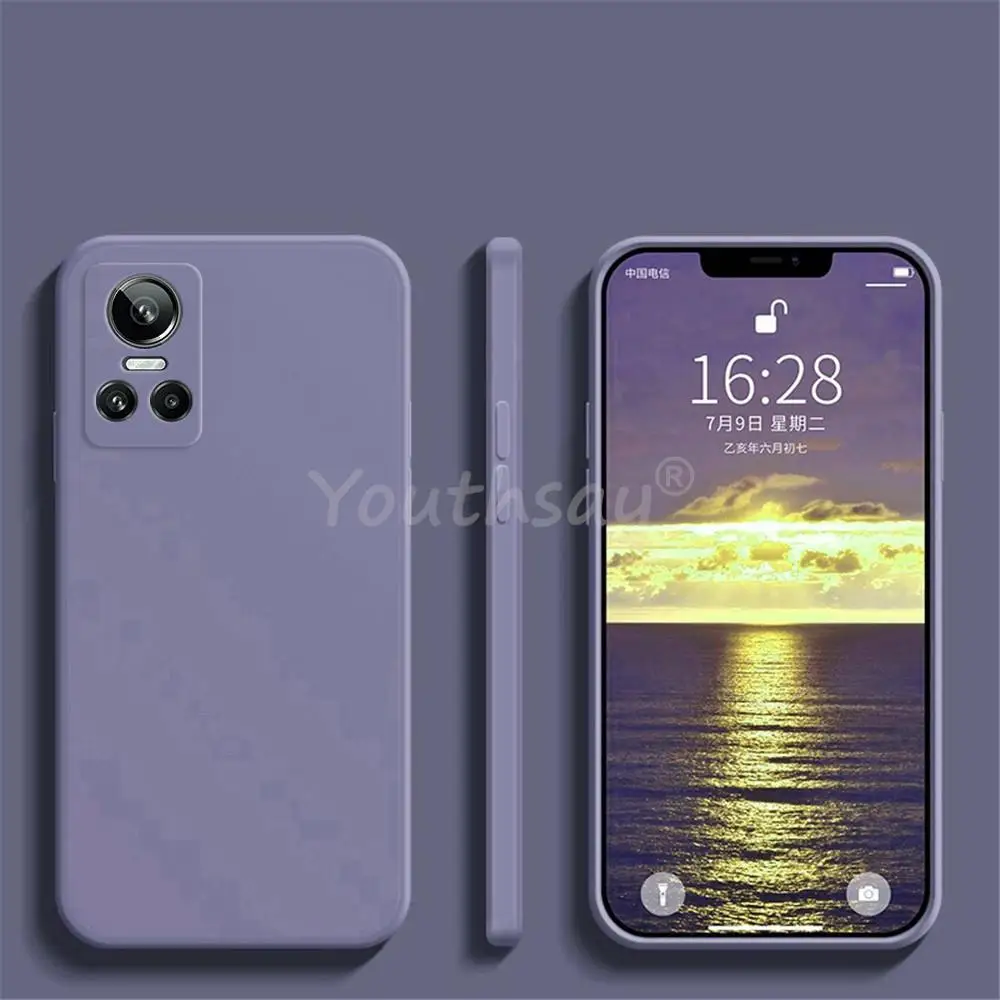 For Realme GT Neo 3 Case For Realme GT Neo 3T Case Silicone TPU Protector Rubber Bumper Capa Fundas Cover Realme GT Neo3 Cover