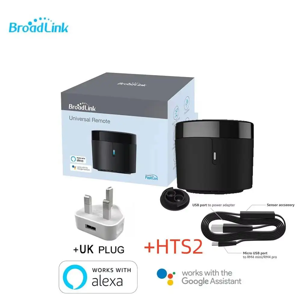 Broadlink Rm4 Mini Smart Fernbedienung Infrarot Universal IR Audio Video Smart Home Kompatibel mit Google Home Alexa