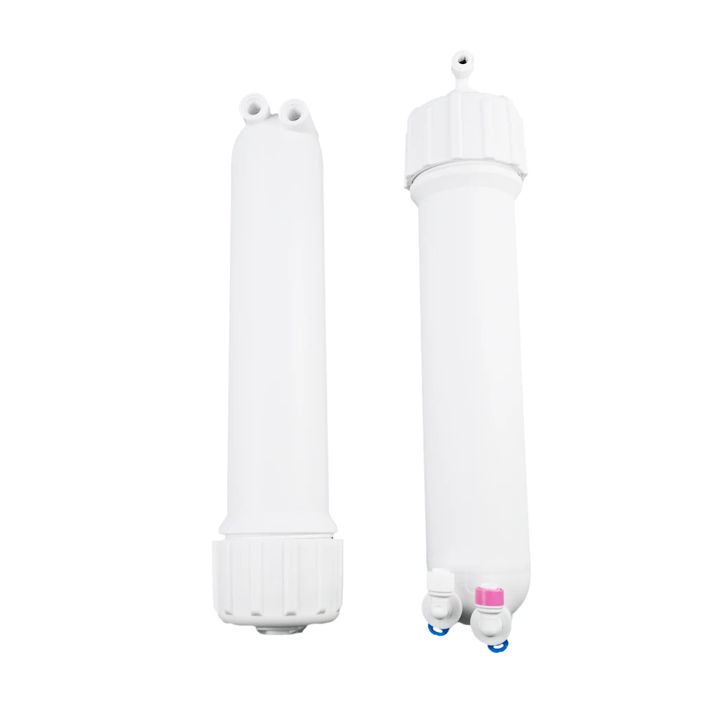 Reverse Osmosis Membrane Housing For 50G 75G 100 GPD  White 1/4\