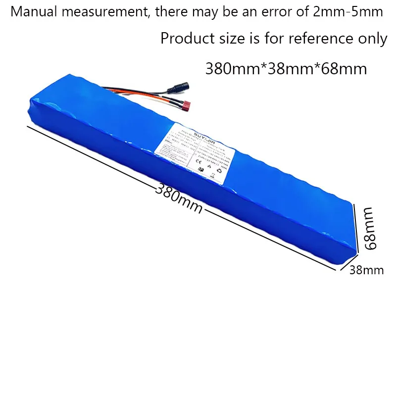 36V 10S4P 10Ah 18650 lithium-ion battery, 42V 10000mAh battery pack, original high-power battery, built-in BMS protection