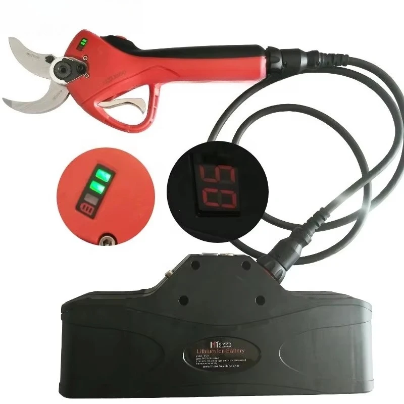 43.2V 4Ah Anti-cutting Progressive 40mm Hand Electric Pruner Shears